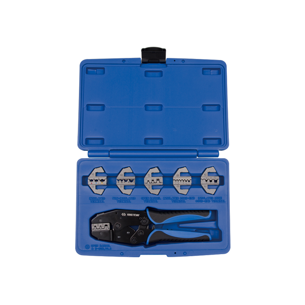 kingrecipe GT-42107GX - King Tony Intercgangeable Crimper Plier 7PC – Garage