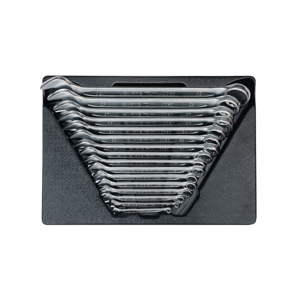 91216MR King Tony Combination Spanner Set 632mm Garage & Tool