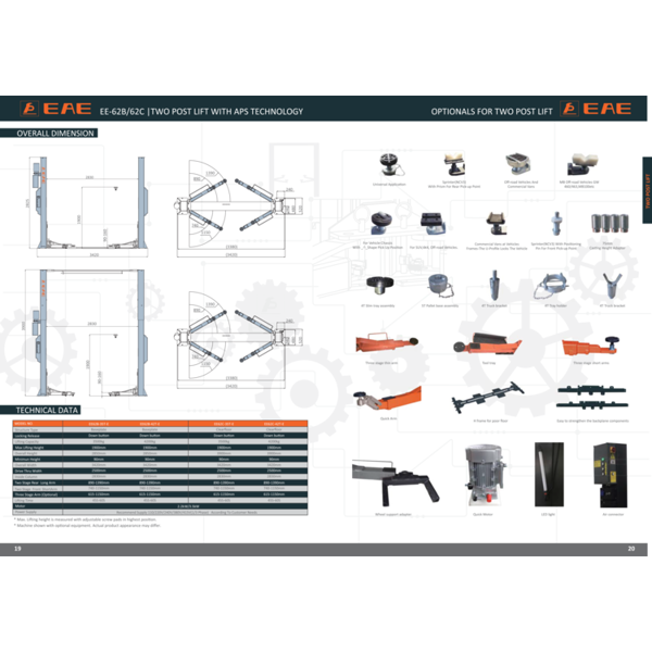 2 Post lift base plate – Garage & Tool Supplies
