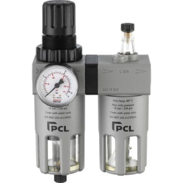 GT-PCLATCFRL12 - Filter, Regulator, Lubricator & Gauge Set - 1/2