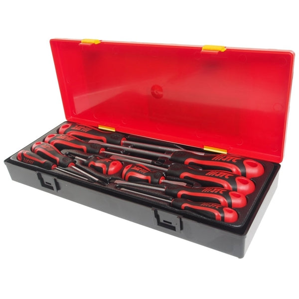 2枚セット 鉄腕DASH ぴんく 15minute JTC-K7102 - 10PCS Heavy Duty Screwdriver Set – Garage & Tool Supplies