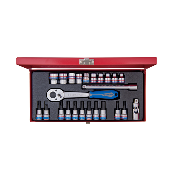 GT-3024MR - King Tony 3/8'' Socket Set & Bits 6-19mm 24Pc – Garage
