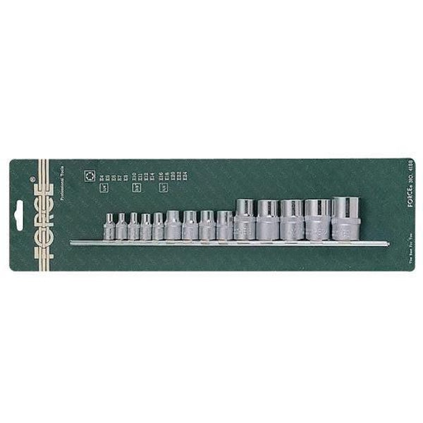 FO-4158 - Force Star Socket Set E4-E24 14 Pc