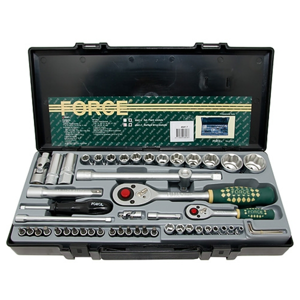 FO-4541 - Force 1/4'' & 1/2'' 54Pc Socket Set