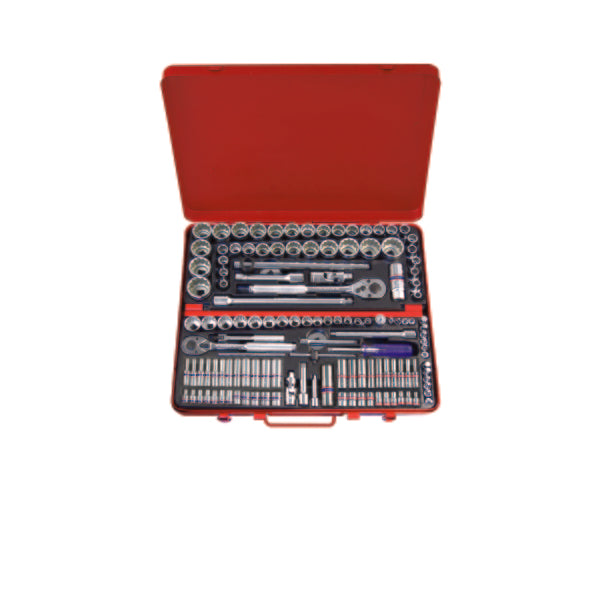GT-9033CR - Socket Set Combination 1/4″ – 3/8″ & 1/2″ 135 Pc