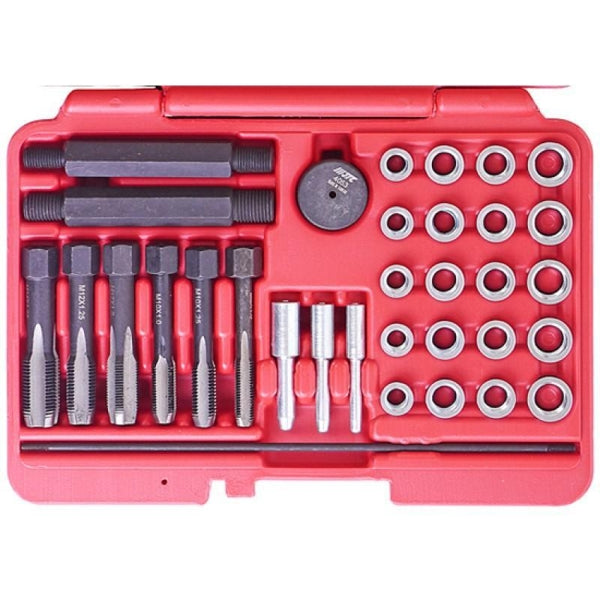 GTGPT02 33PCS GLOW PLUG THREAD REPAIR SET Garage & Tool Supplies