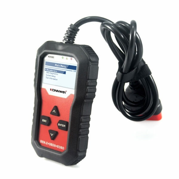 GT-KW360 - Konnwei Full System OBD2 Diagnostic Scanner for Mercedes Benz