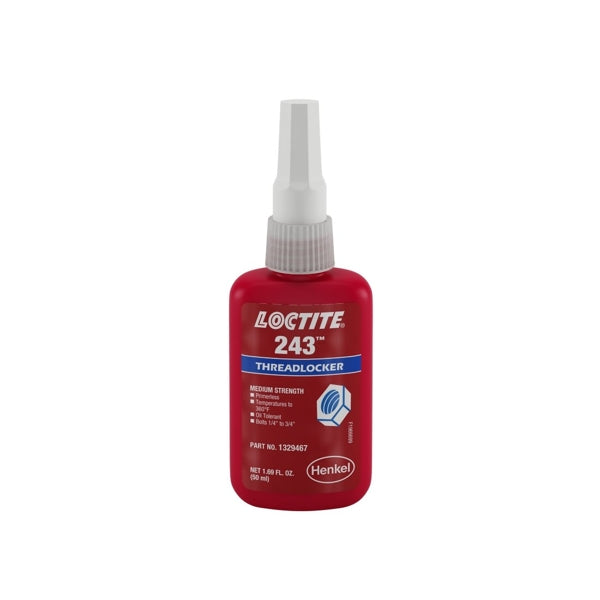 GT-LT243A - Loctite 243 Threadlocker 50G – Garage & Tool Supplies