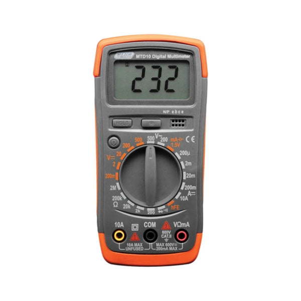 GT-MAJORMT21 - Digital Multimeter 600V 10Amp – Garage & Tool Supplies