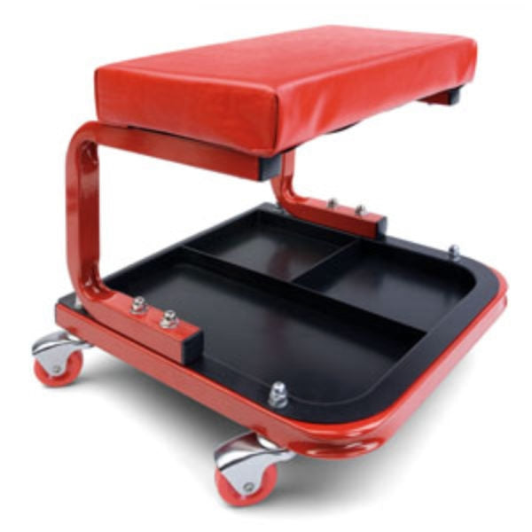 GT-TR6100 - Mechanics Creeper Seat Steel Frame 4 Wheel with Tool Tray