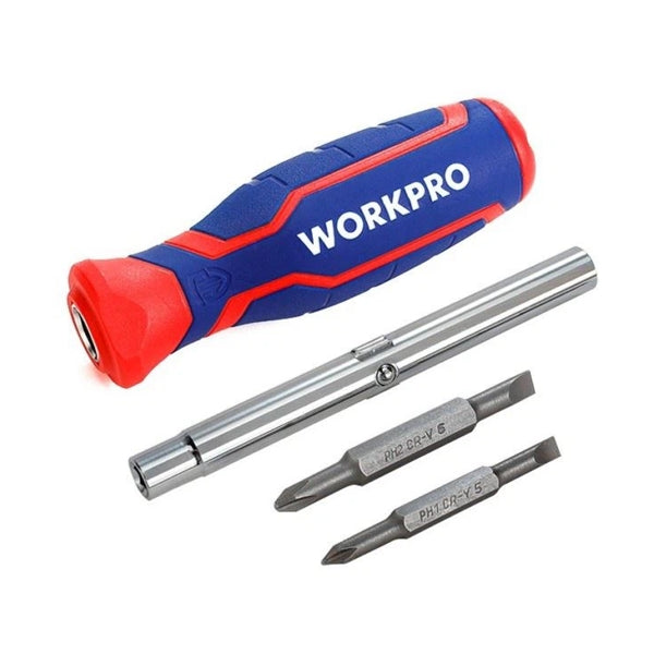 GTWPC Workpro 6 in 1 Screwdriver Garage & Tool Supplies