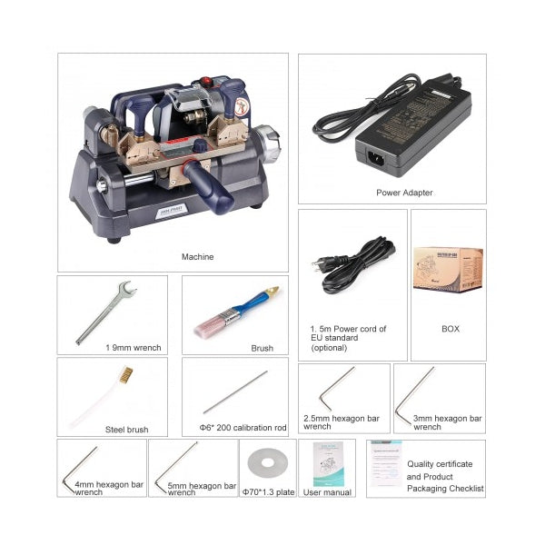 GT-XP-008 - Key Cutting Machine for Mortice Keys – Garage & Tool