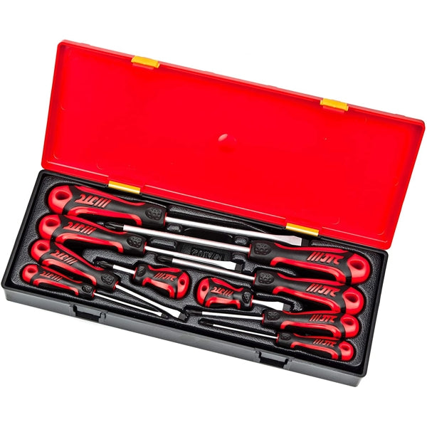 JTC-K7102 - 10PCS Heavy Duty Screwdriver Set – Garage & Tool Supplies