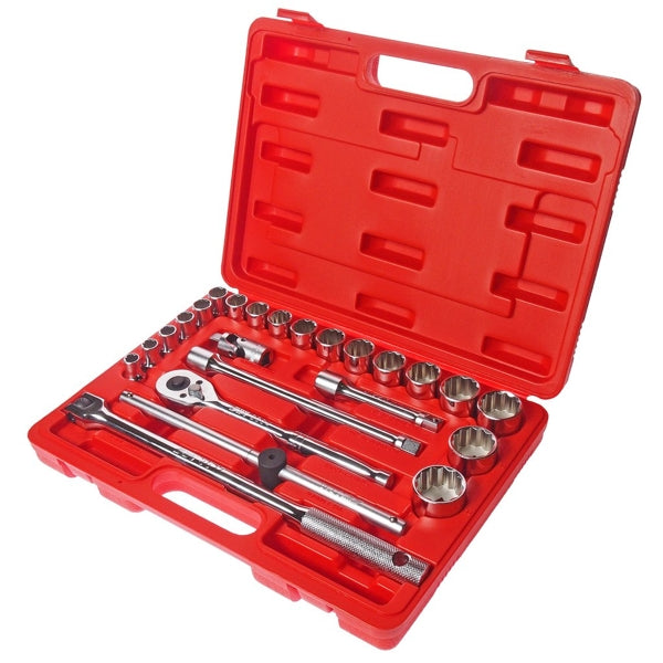 JTC-T424B - 1/2"  24PC Socket Set (12PT)