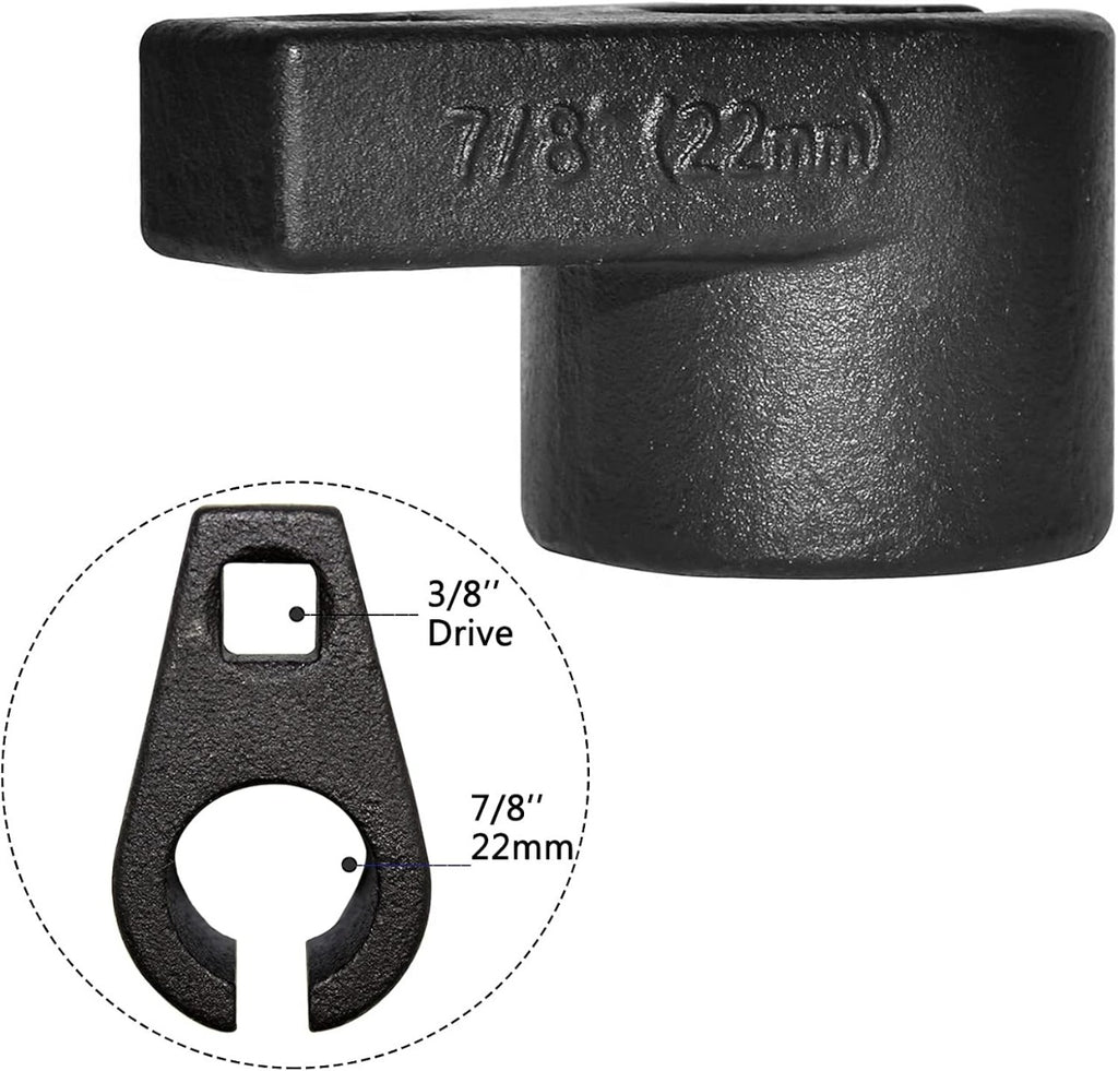 GT-OSS05 -5pc Oxygen Sensor Socket & Thread Chaser Set – 22mm (7/8