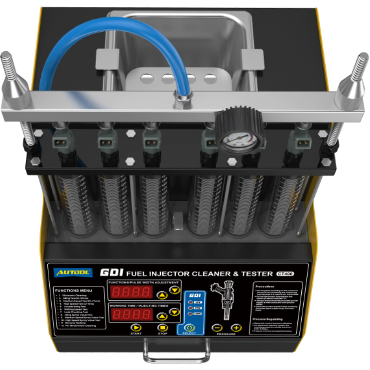GT-CT400 - Autool GDI EFI FEI Fuel Injector Test Bench 6 Cylinder